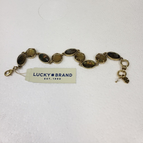 Lucky Brand Bracelet w/Semi Precious Accents - Picture 1 of 2